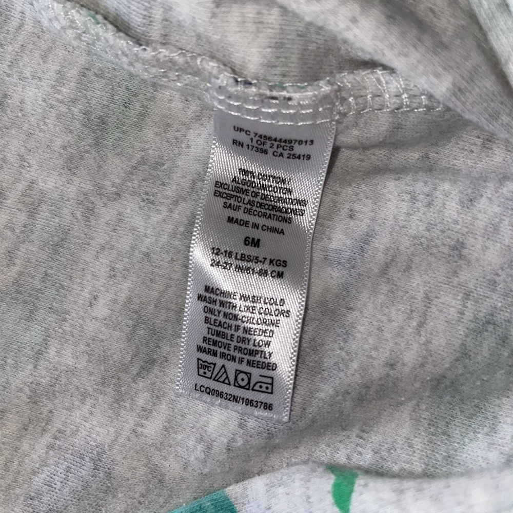 Little Me Baby Boy Whale Pajamas (???) - Picture 4 of 5